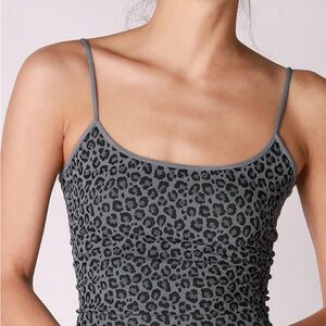 Victorias Secret PINK ACTIVE Leopard Print bra top